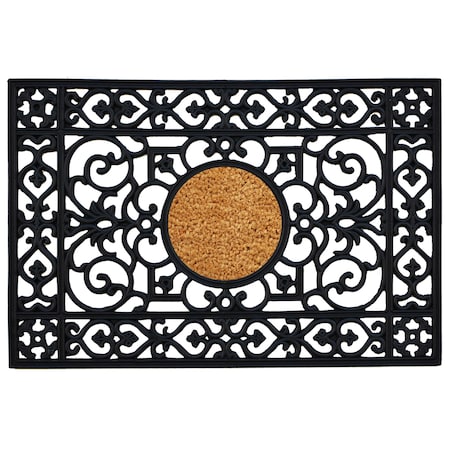 Calloway Mills Rubber Monogram Insert Door Mat, 2' x 3' Letter NP 160012436NP
